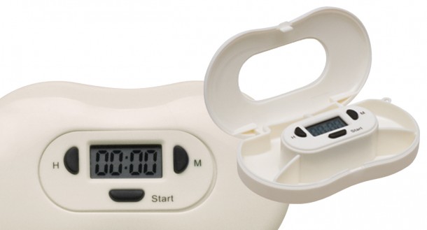 PASTILLERO IMPRESO CON ALARMA